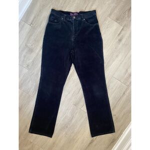 Gloria Vanderbilt "Amanda" High-Rise Corduroy Jeans